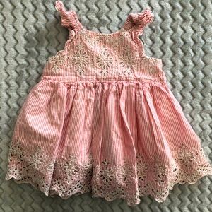 GAP Sleeveless Eyelet Dress Size 6-12M